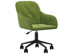 Office Chair, Office Chairs Vidaxl Verde Veludo (n/a)