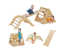 Estrutura Escalada 8 Em 1 18-48 Meses Rampa Escada Arco 175x59,5x60