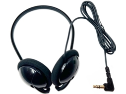 Fones De Ouvido Leves Com Microfone Cancelamento Ruído E Cabo Para Viagem