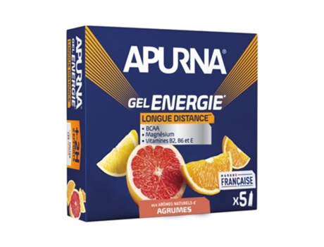 Lata De Gel Energético Apurna Nutrition (5x35g)