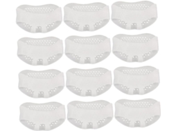 Packove 12-unidades De Protetores Metatarsais, Separadores De Dedos E Almofadas Para Os Pés, Palmilhas Para Alívio Do