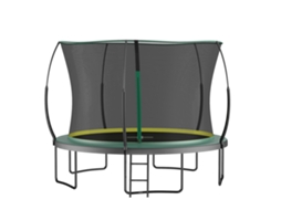 Cama Elástica Segurança Sem Molas 366cm Rede Jardim