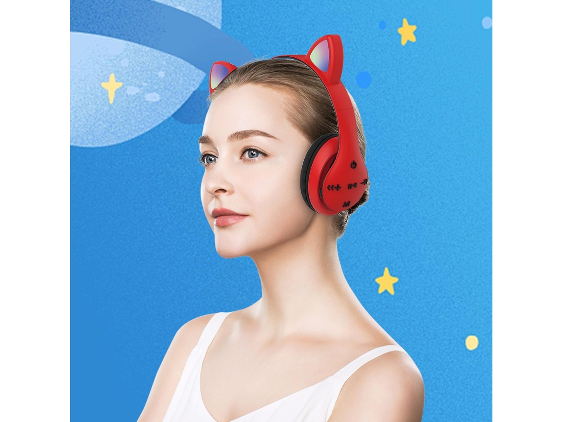 Auscultadores Bluetooth  Folding Wireless Earred