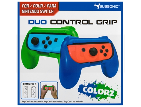 Pack de 2 Grips  Colorz (Nintendo Switch - Azul e Verde)