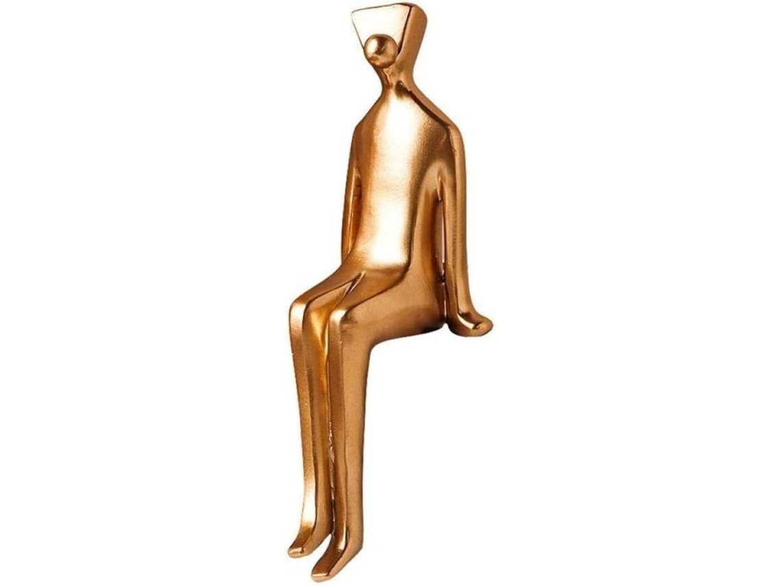 Figura De Resina Decorativa Escultura Estatua Para Regalo Colección Hogar Oficina
