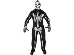 Fato de Homem DISFRAZZES Esqueleto Vivo (Tam: XL)