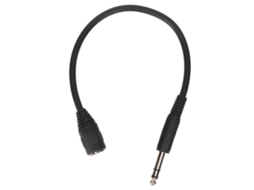 Adaptador LAXISCREED Feminino para Masculino Áudio Microfone