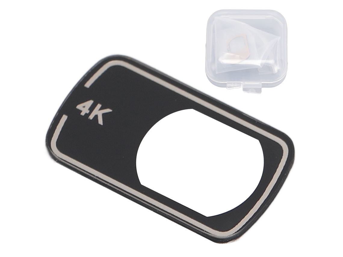 Lente de repuesto resistente à abrasão para minidrone S/MARCA, kit de reparação de 2 peças, 4k
