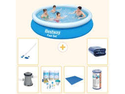Bestway Piscina Bestway Fast Set Redonda - 366x76 Cm - 7-peças S21440