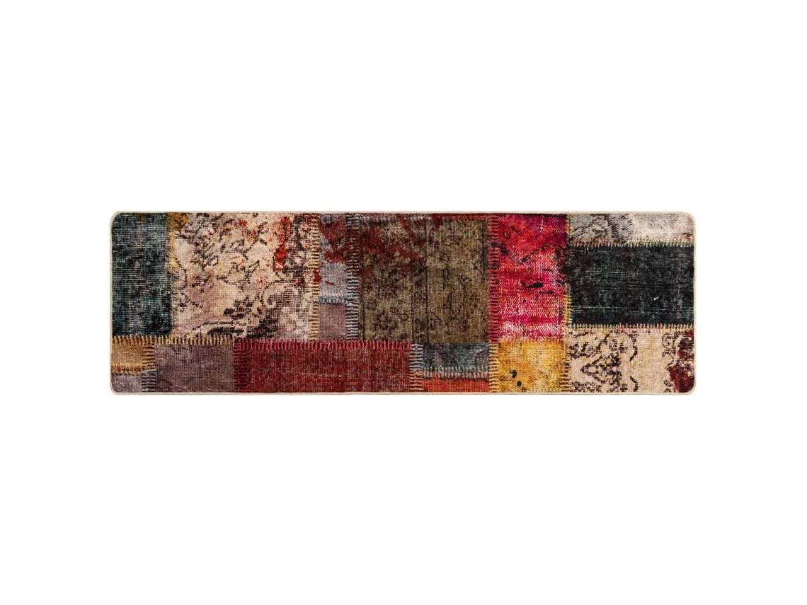 Conjunto 1 Tapete Runner Vidaxl Multicolorido Poliéster (50 X 150 Cm)