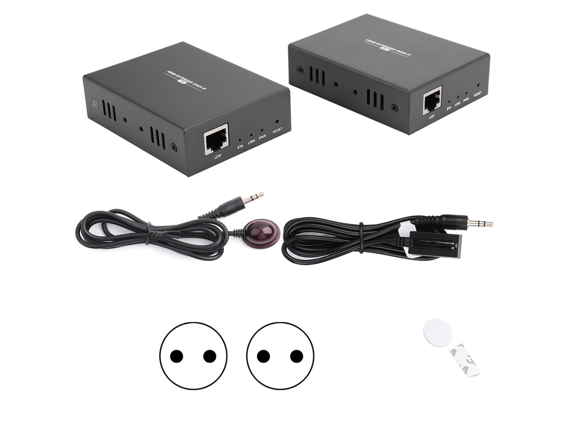 Extensor de Cabo Hdmi LAXISCREED com Amplificação e Switch