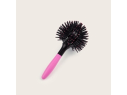 Pente Redondo 3d para Cabelo, Pente de Modelagem e Alisamento com Rotação de 360°, Pente Esférico de Qualidade Profissional. MDUG