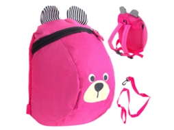 Kindergarten Backpack Children's Backpack Teddy Bear Pink