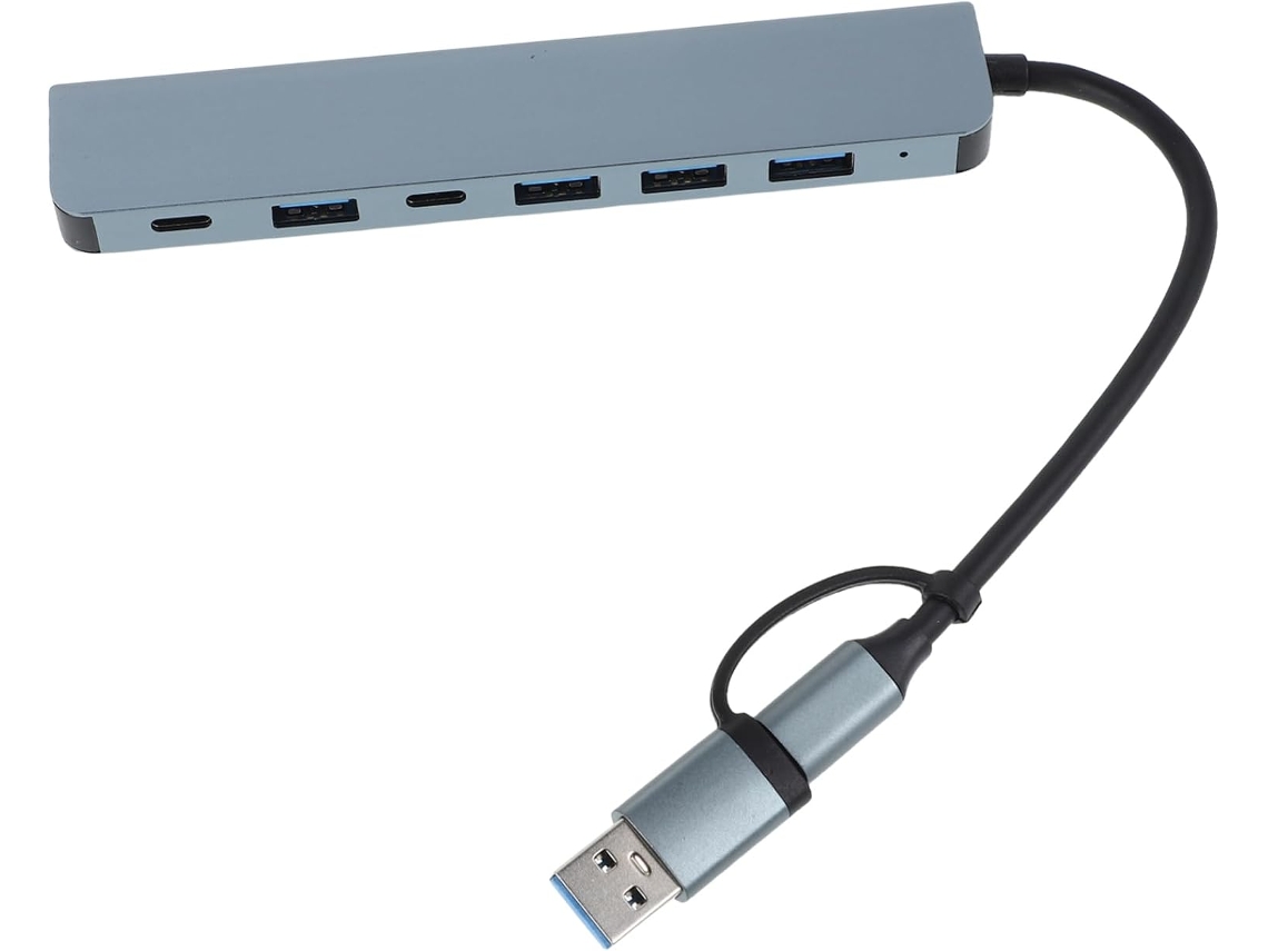 Hub Usb Extensor De Alta Velocidade Com Funções Multifuncionais Para