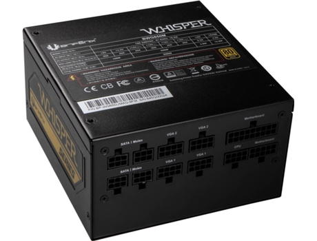BitFenix Whisper Fonte de Alimentação 650W 80+ Gold Modular