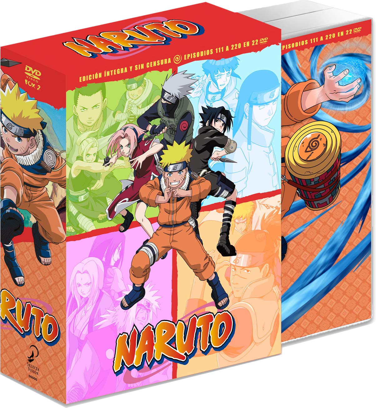 DVD Naruto Clássico - Coleção Completa - 220 Episódios