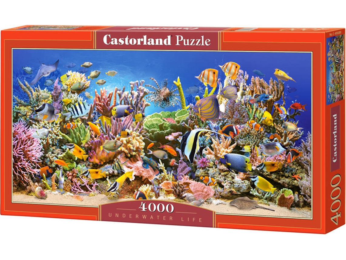 Puzzle CASTORLAND Underwater life (4000 Peças)