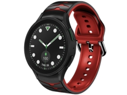 Pulseira De Relógio De Silicone Com Textura Curva