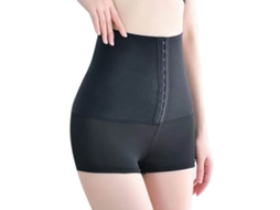 Business short Sauna para Mulher de Cintura Alta com Circulação Térmica e Sudore Rápido para Fitness e Corrida M