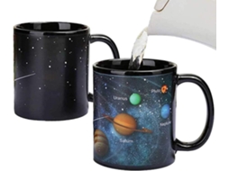 Canecas De Café Do Sistema Solar, Caneca Exclusiva Sensível Ao Calor Que Se Transforma Com Líquidos Quentes, Artesanato Requintado, Garantindo Durabil