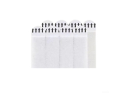 Adesivos De Parede Dupla Face Para Molduras Fotos, 12 Pares Com Forte