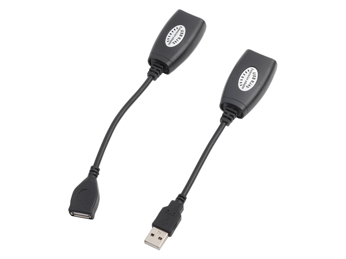 Cabo Extensor Usb Para Rj45, Adaptador Ethernet Impressora, Webcam E