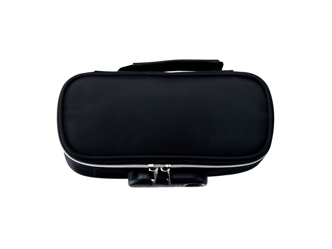 Estojo Com Trava De Senha, 4 Camadas, Leve, Durável, Com Trava De Combinação, Bolsa Para Lápis Com Zíper Duplo Para Estudantes Slowmoose