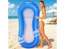 Rede inflável para piscina, sofá inflável para adultos, azul escuro SIURN