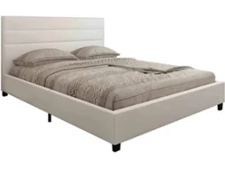 Cama Starlight CSD Compatível CSD Madeira Pele Sintética (200 x 160 cm - Branco)