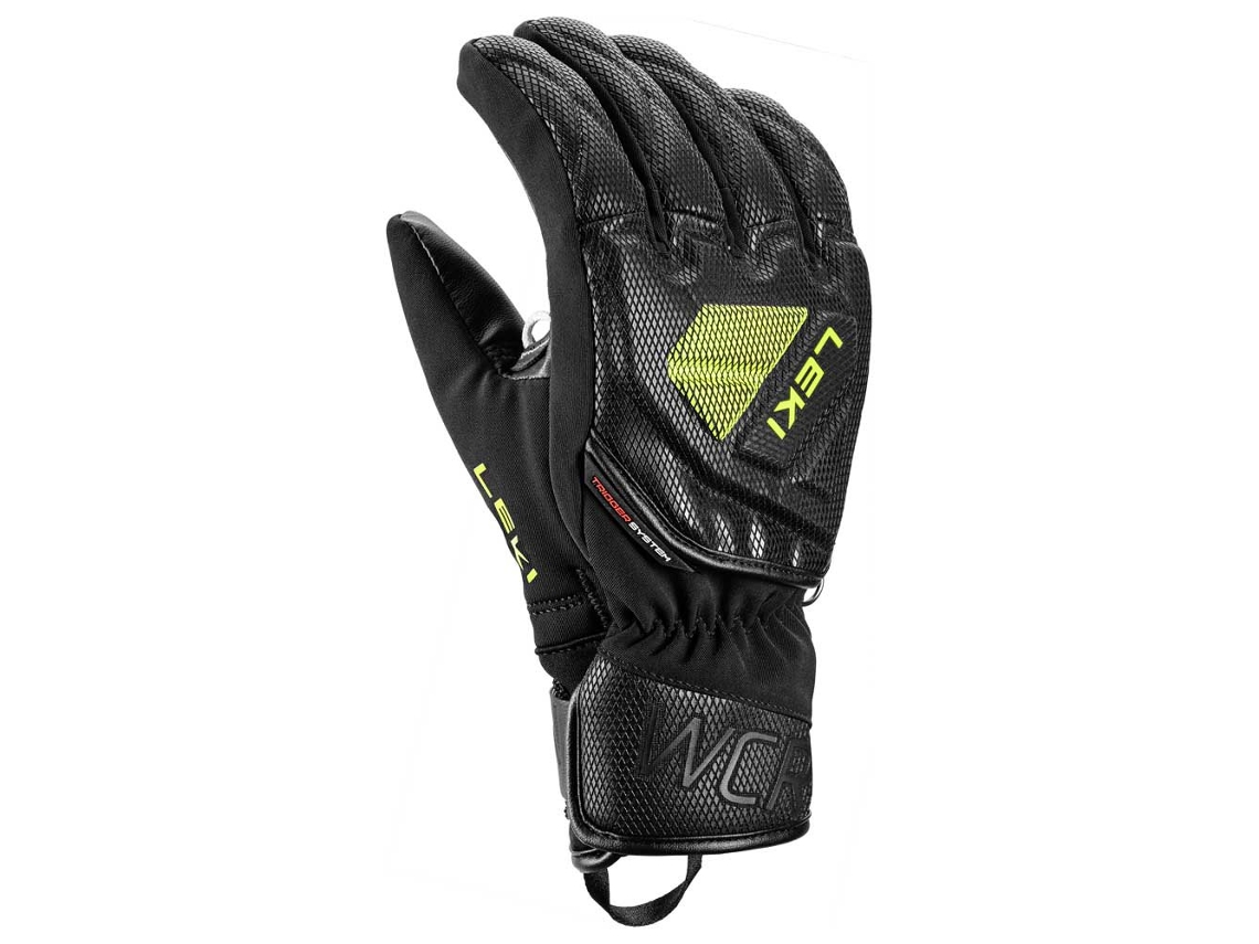 LEKI ALPINO Luvas Júnior Wcr C-tech 3d Preto 12-13 Years Rapaz