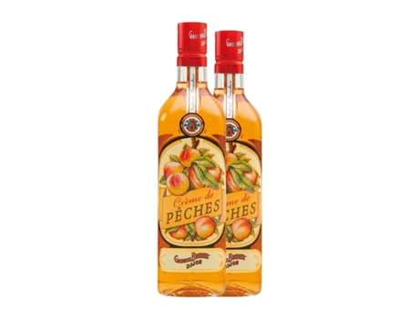 Licor Creme GABRIEL BOUDIER Pêches Garrafa Medium (0.5 L - 2 Unidades)