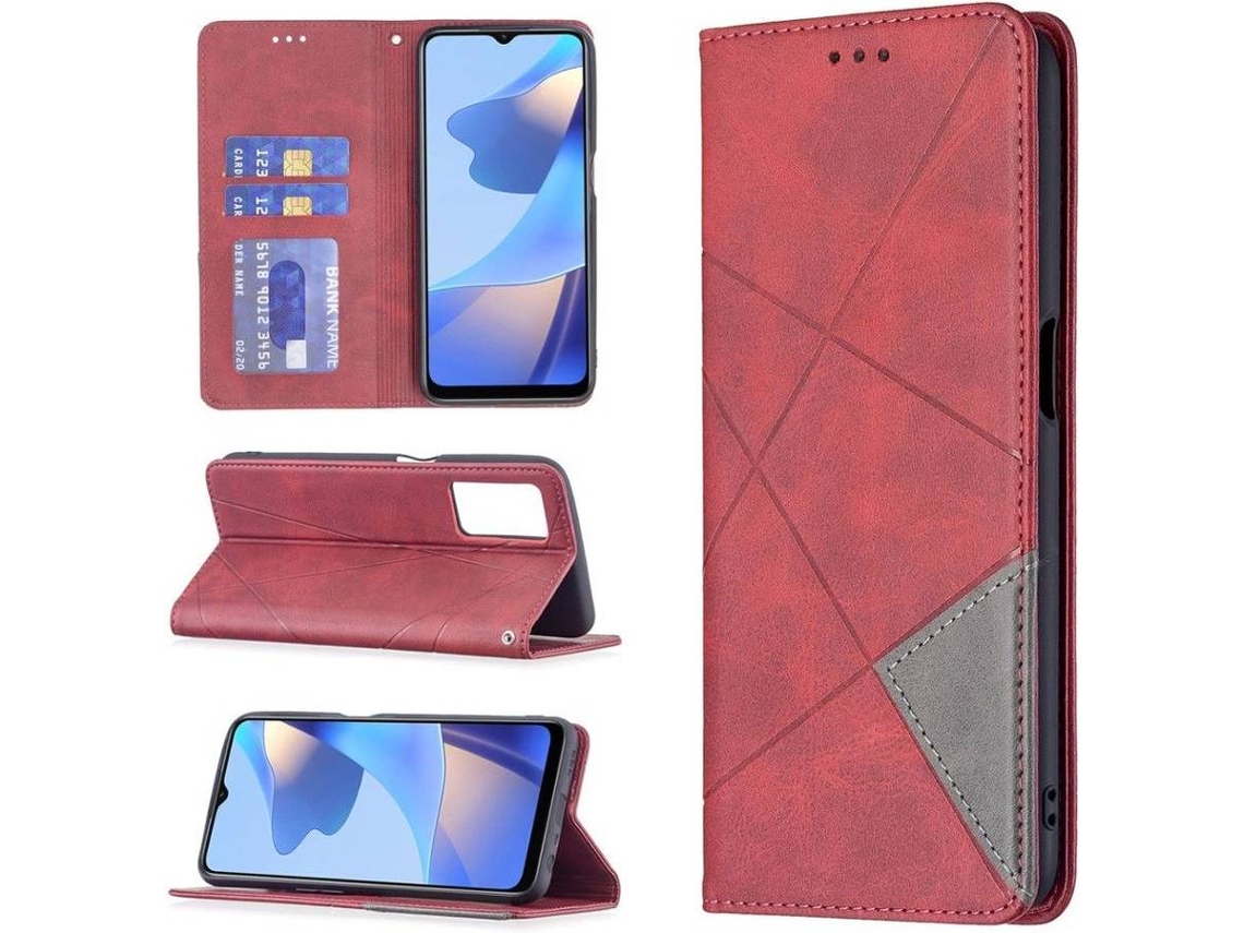 Capa Oppo Reno 6 5G HFS HOUSE Losange (Vermelho)