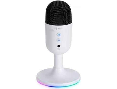 Microfone Com Fio Marvo Mic 06 Wh