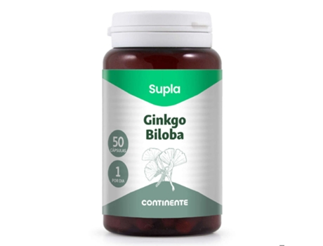 Suplemento Alimentar Ginkgo Biloba Cápsulas Supla