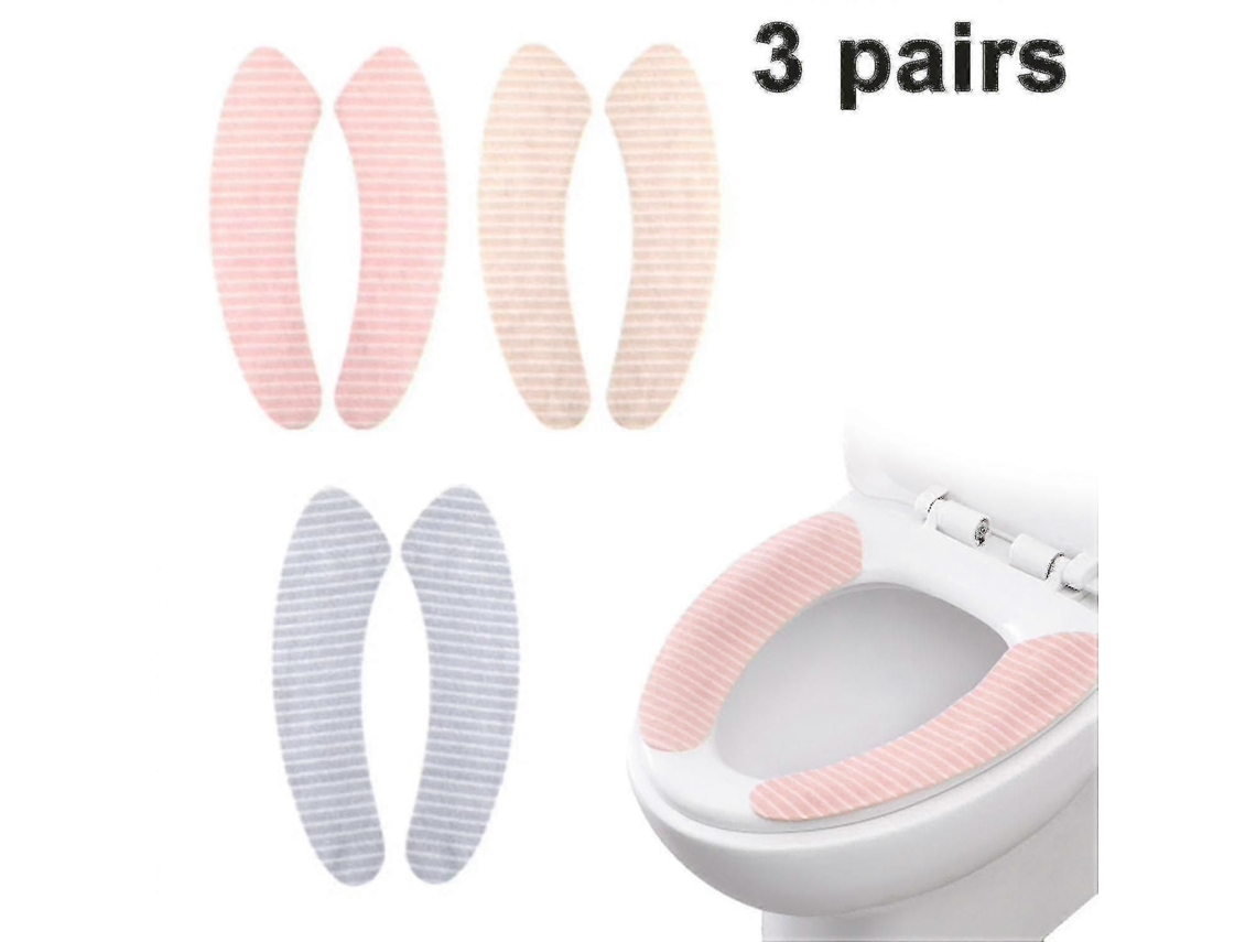 Assentos Sanitários Acolchoados E Laváveis (3 Pares)