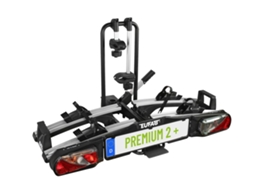 Premium 2+, Suporte para Bicicleta, Especial para Bagageiros Traseiros Grandes