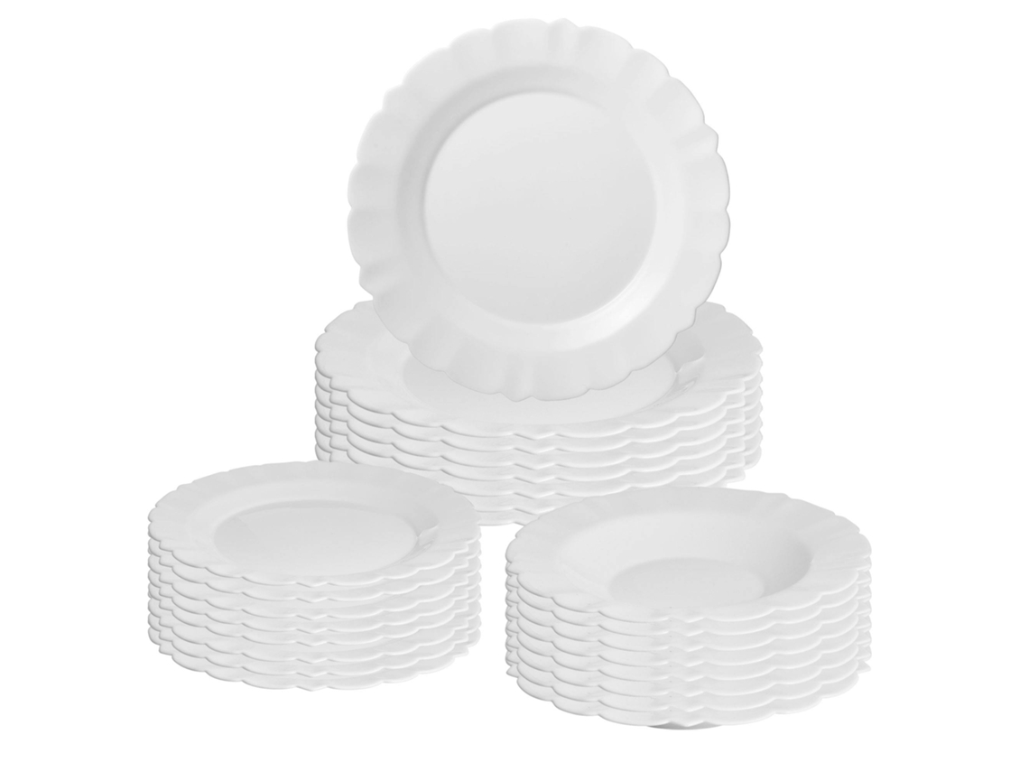 Conjunto Jantar Branco San Ignacio Com 24 Peças