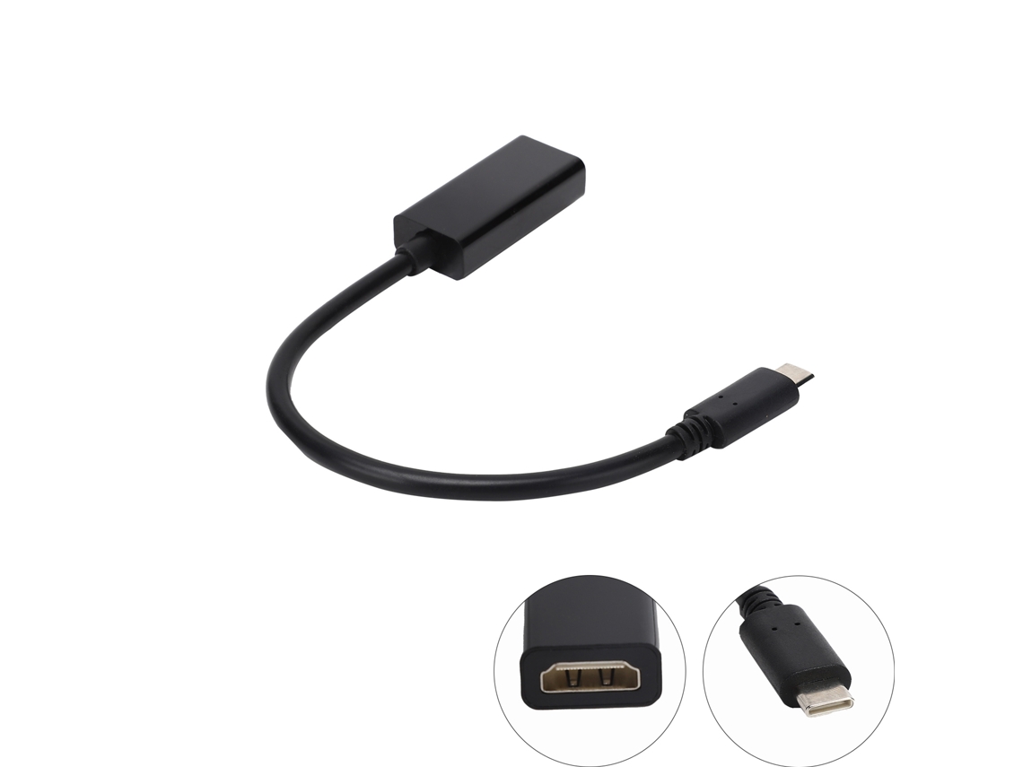 Aetheria cabo Adaptador Type c para High Definition Multimedia Interface 4k Plug And Play para Computador