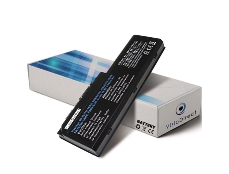 Bateria para laptop Toshiba Satellite P200 P205 Pa3536u 1brs Pa 3537u Pro L350 P300 10.8v 4400mah Visiodirect