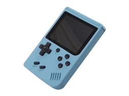 Console de jogos portátil retrô clássico 400/500/800 em 1, tela de 3 polegadas, azul, Slowmoose