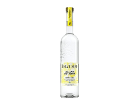 Vodca BELVEDERE Organic Infusions Lemon & Basil (1 L - 1 Unidade)