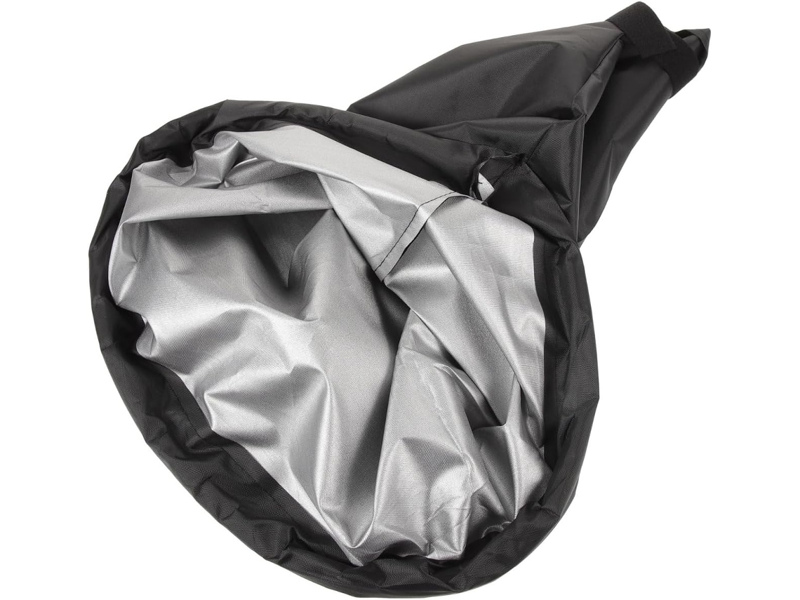 Capa Portátil Preta À Prova D'água Para Porta De Carregamento De Veículos Elétricos, Feita Em Tecido Impermeável.