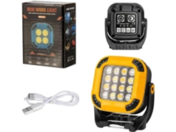Luz De Trabalho Magnética, Luz Led Magnética À Prova D'água Com Gancho