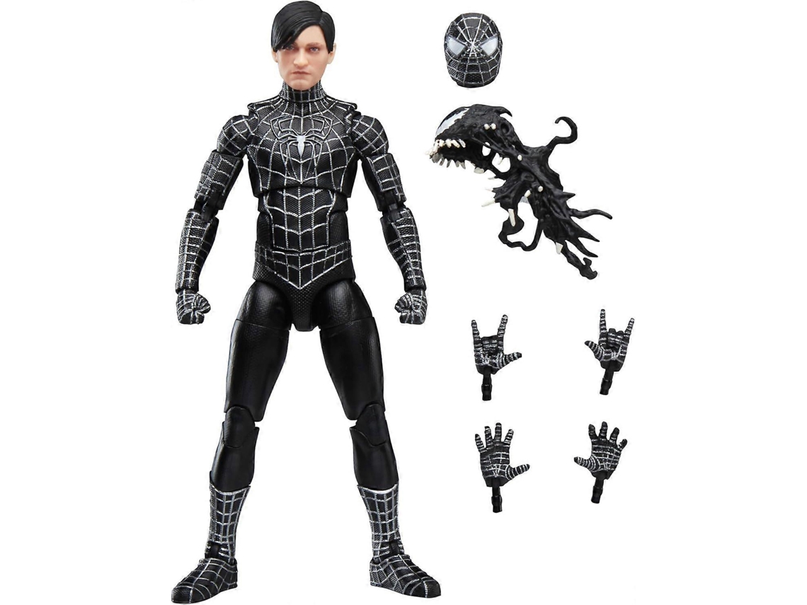 Boneco Marvel Legends Spider-man 3 Traje Pretoblack