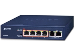 Port 10/100tx 802.3at Poe Unmanaged Fast Ethernet Power Over Ethernet (poe) Blau (fsd 604hp Sd) Planet (10/100)