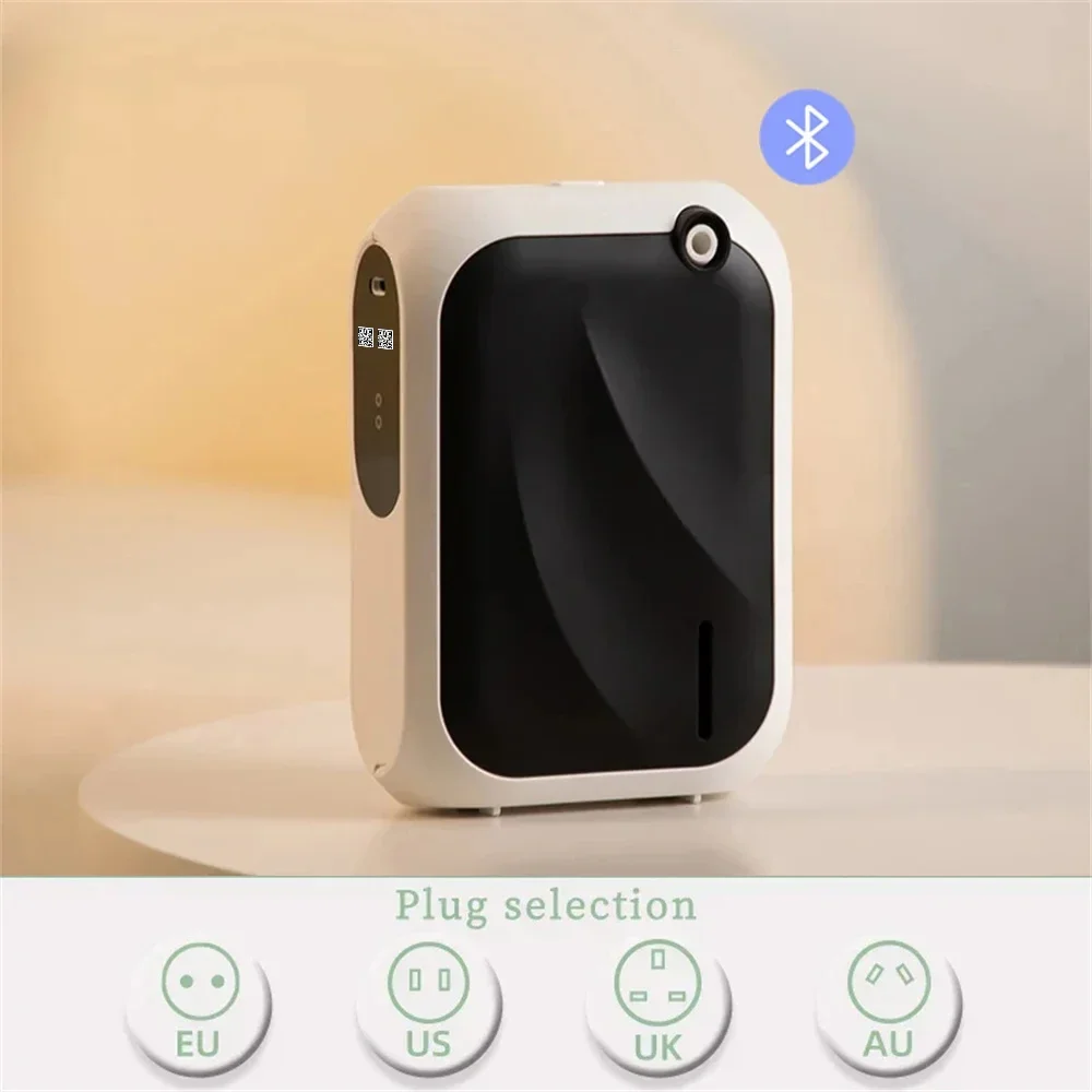 Difusor de aromas MDUG inteligente, automático, Bluetooth (preto)