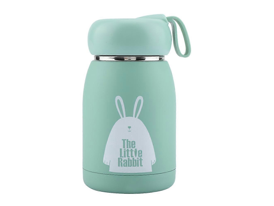 Caneca Térmica Com Estampa De Coelho Fofo De Aço Inoxidável E Garrafa De Água Ly Ebike