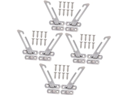 Conjunto De 5 Travas Horizontais De Plástico Para Janelas De Correr
