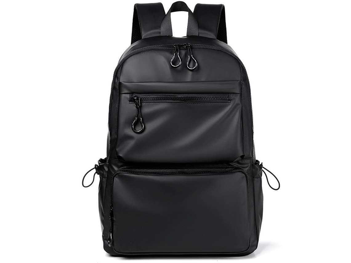 Mochila Masculina Estilo Coreano Preta Casual Notebook Tendência Estudante Viagem Sfushos