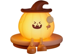 Luminária Noturna De Halloween, Luminosa | Lâmpada De Toque Ajustável Com Temporizador De Desligamen Gokoco